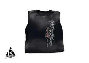 Savior Sleeveless Tee "Black"