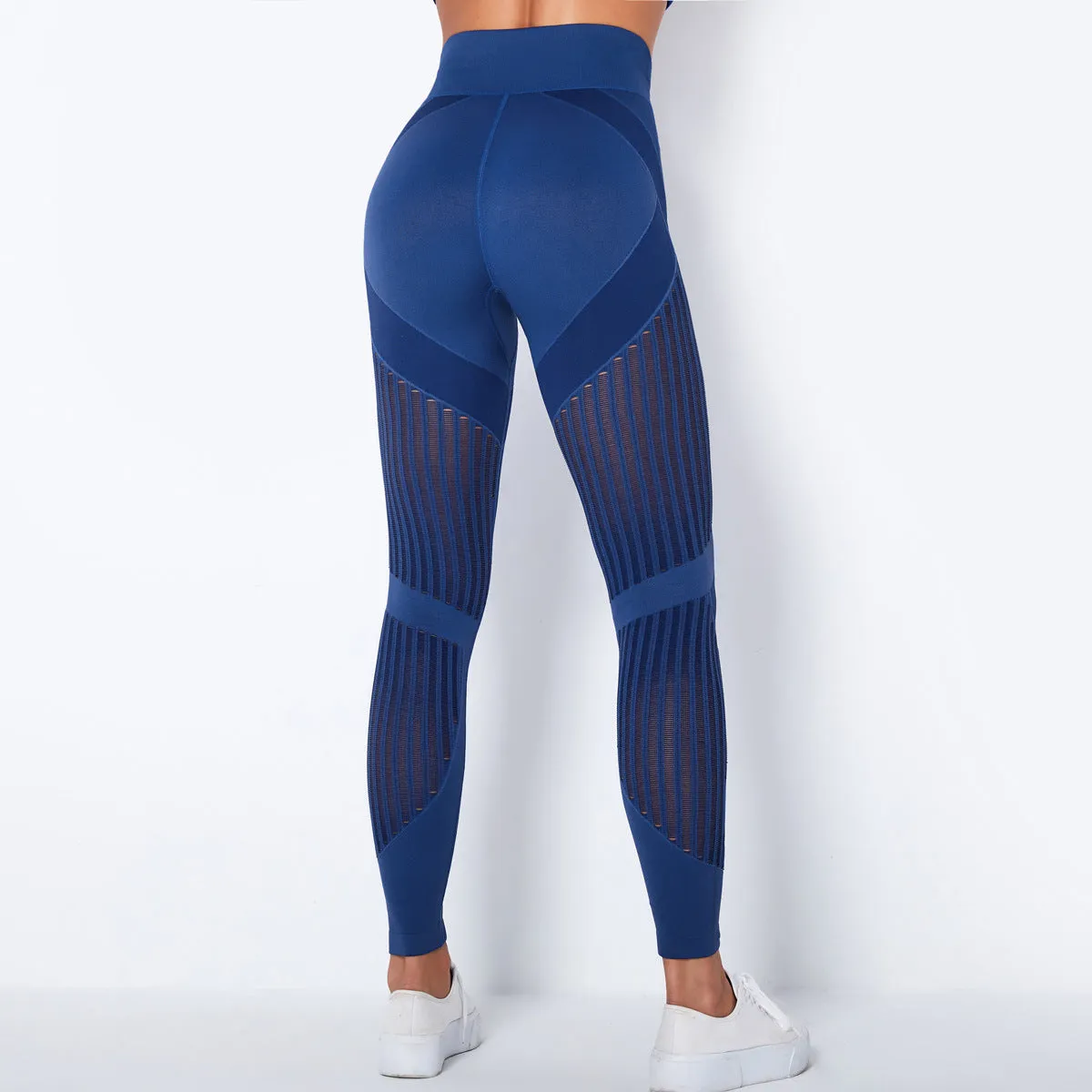 Seamless fitness yoga wear  gym high waist butt lift woman yoga leggings