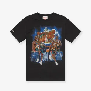Seattle Supersonics Strike Tee - Faded Black