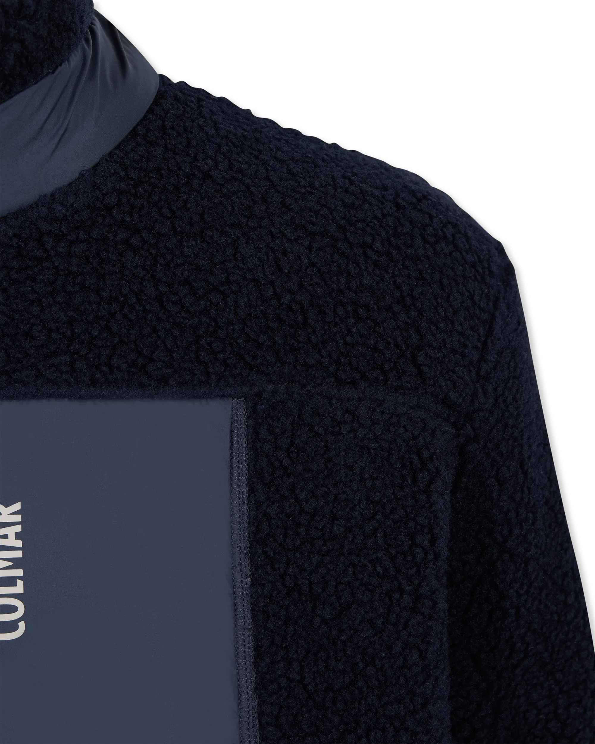 Sherpa Knit Zip-Up Sweatshirt