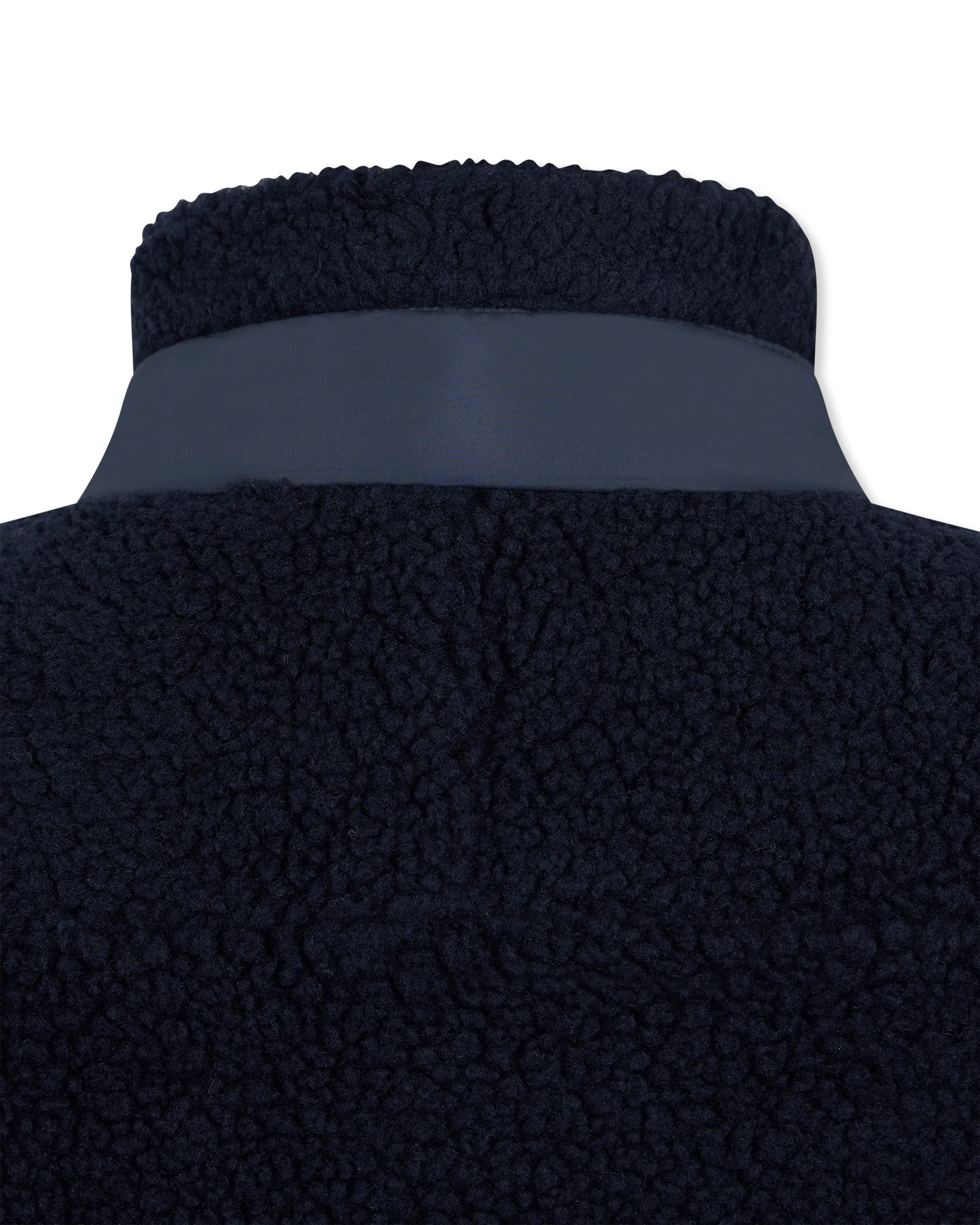 Sherpa Knit Zip-Up Sweatshirt