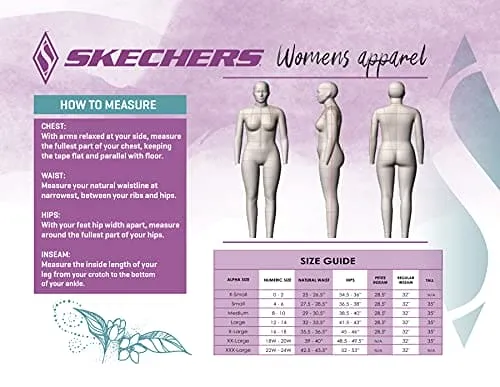Skechers Women's GO Walk High Waisted Legging, Dark Purple