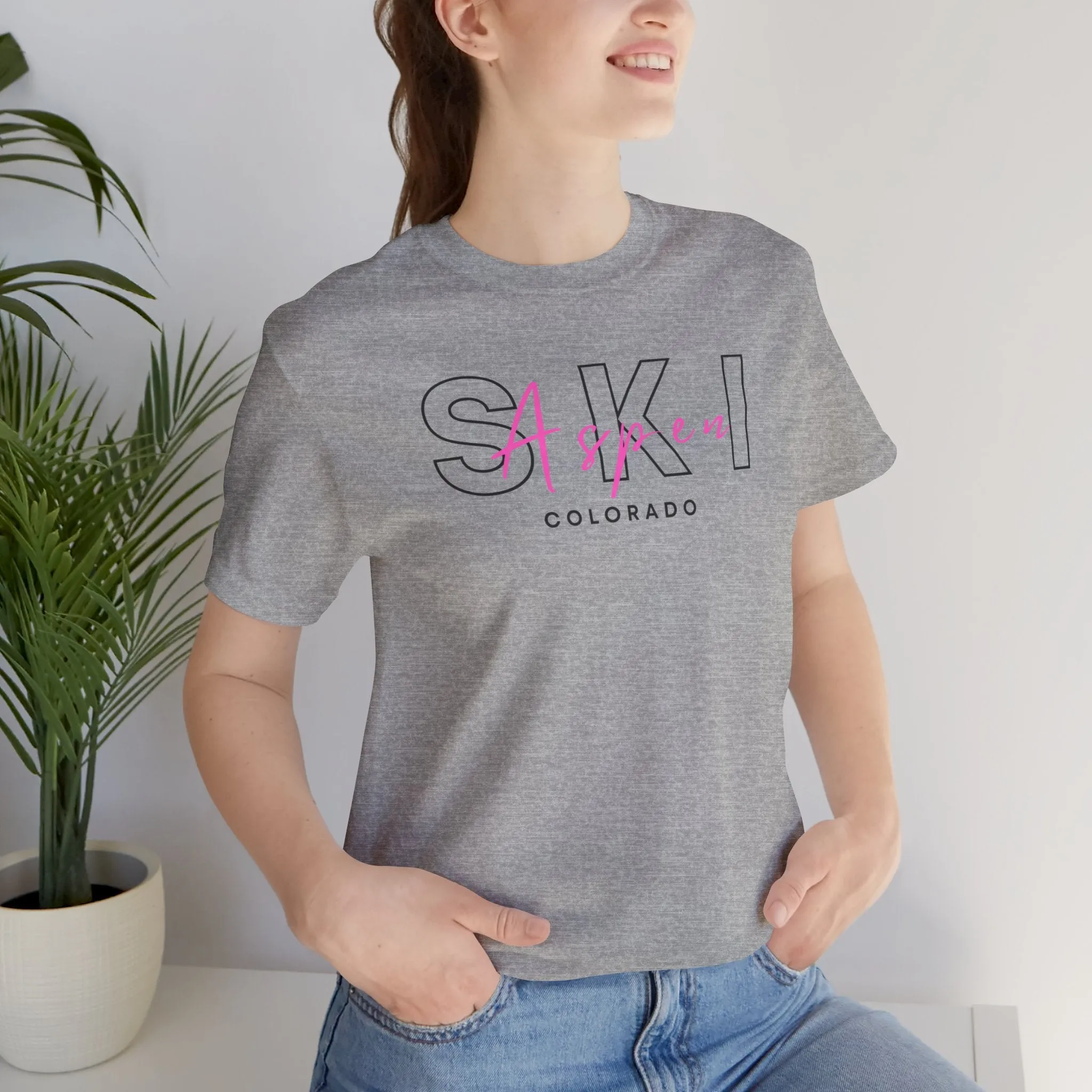 Ski Aspen Colorado Short Sleeve Shirt