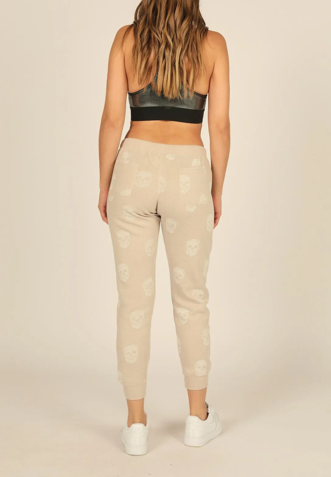 Skull Drawstring Jogger