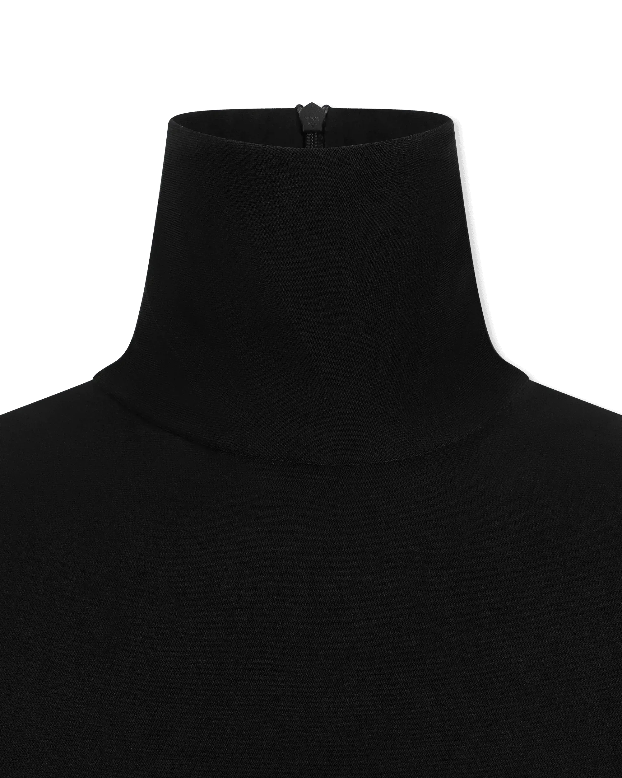 Slim Fit Sleeveless Turtle Top