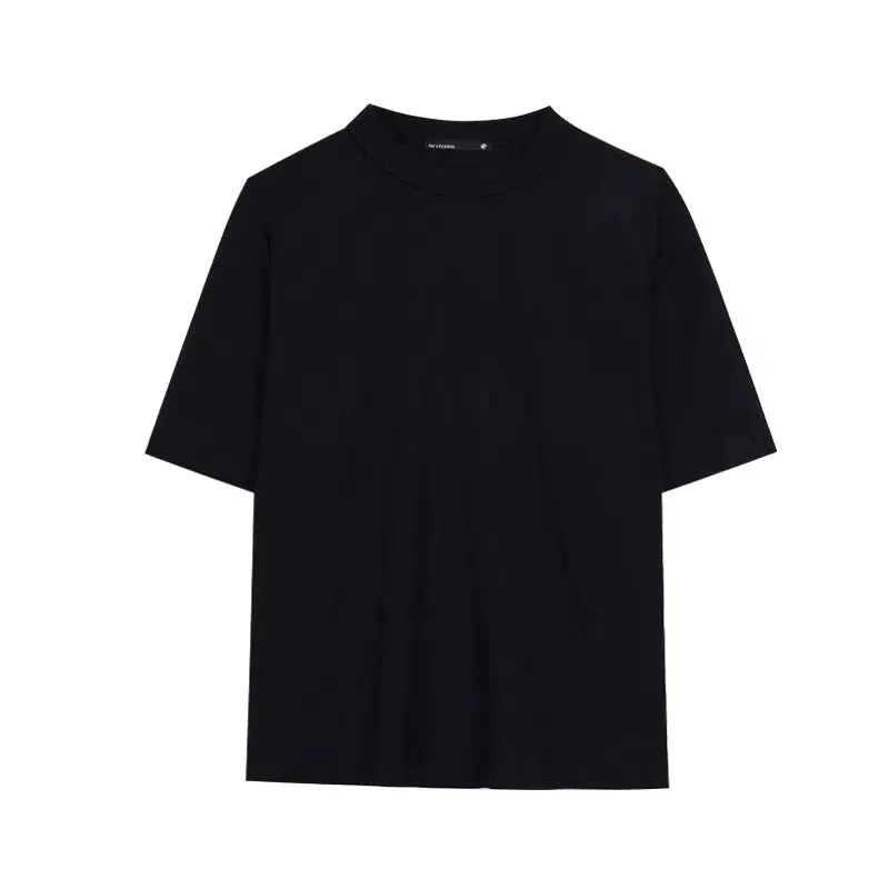 Solid Color Round Neck T-shirt