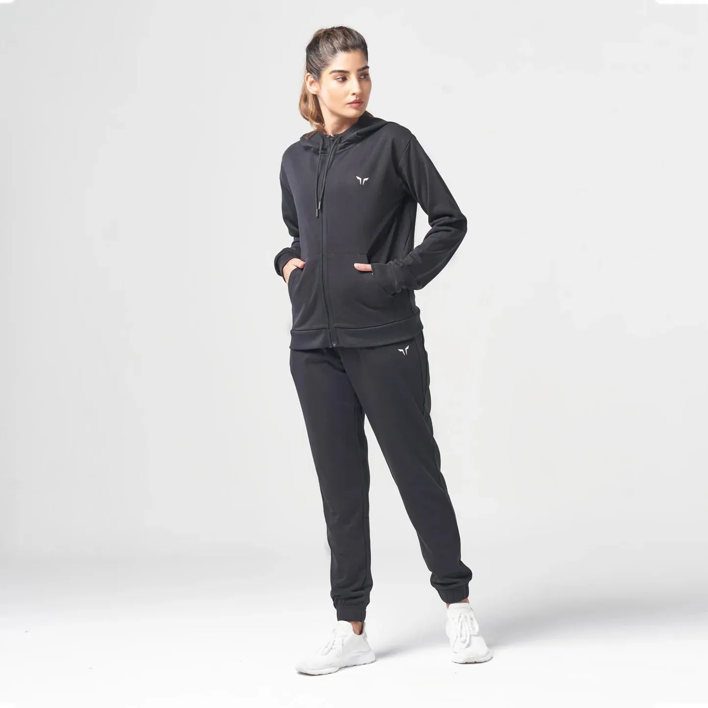SQUATWOLF ESSENTIAL ZIP UP HOODIE