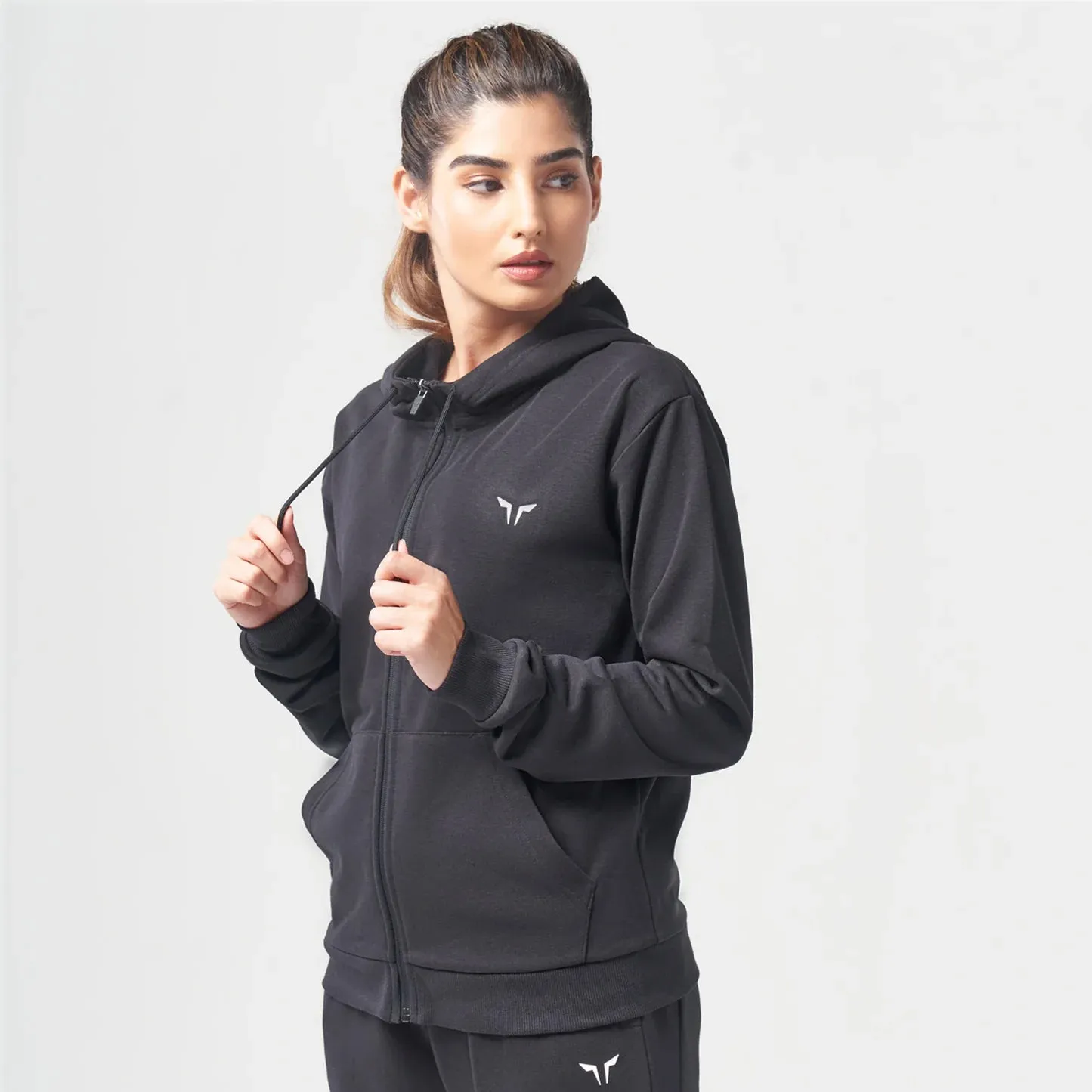 SQUATWOLF ESSENTIAL ZIP UP HOODIE