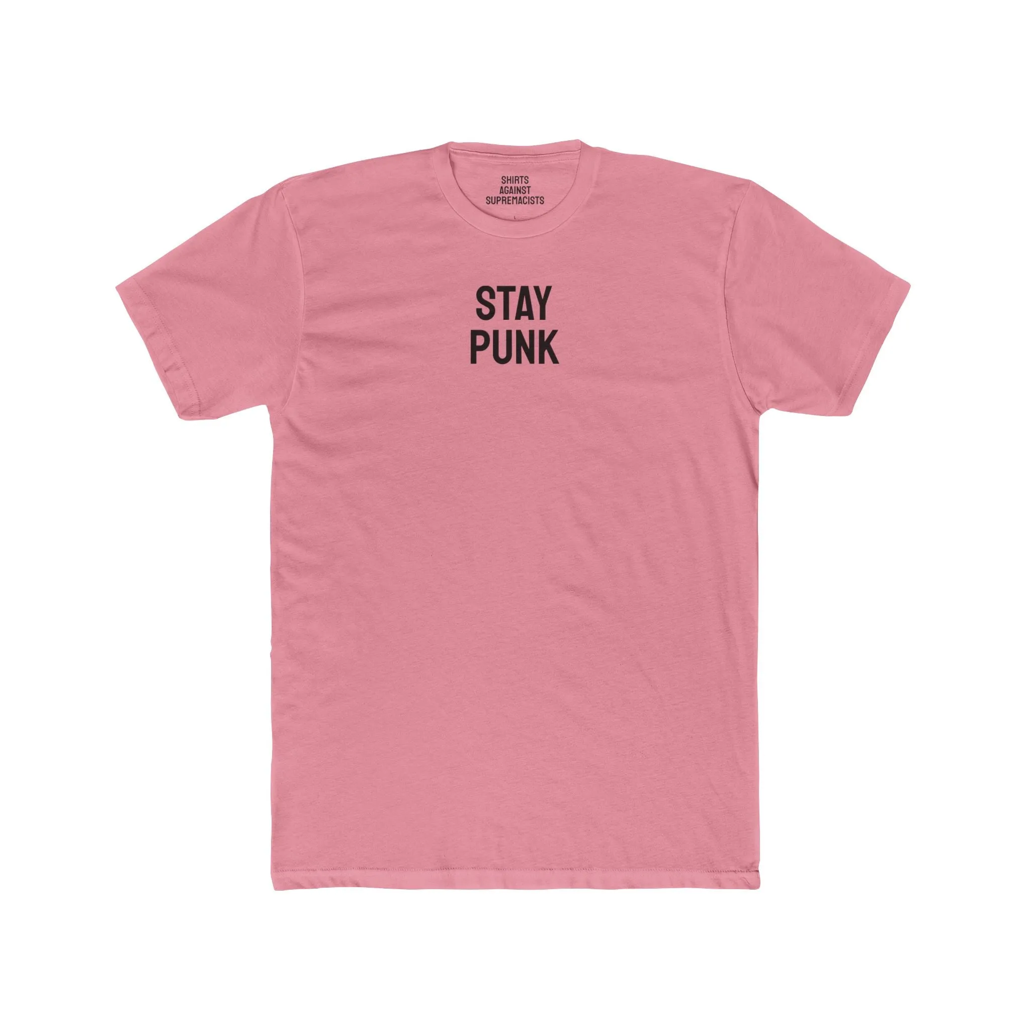 Stay Punk - Unisex Cotton Crew Tee