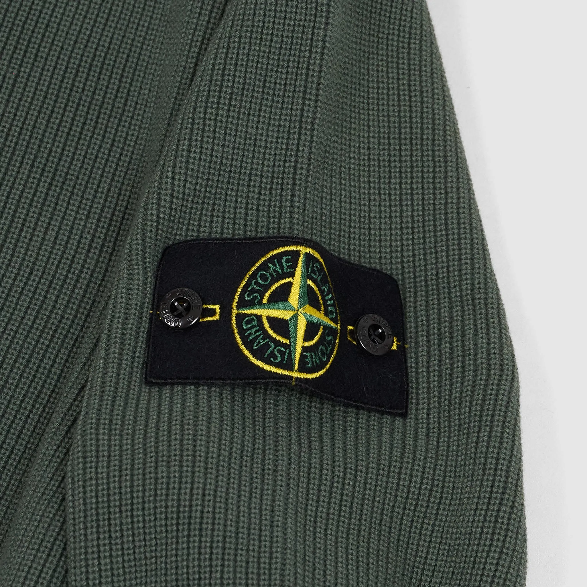 Stone Island Full Zip Collar Cardigan