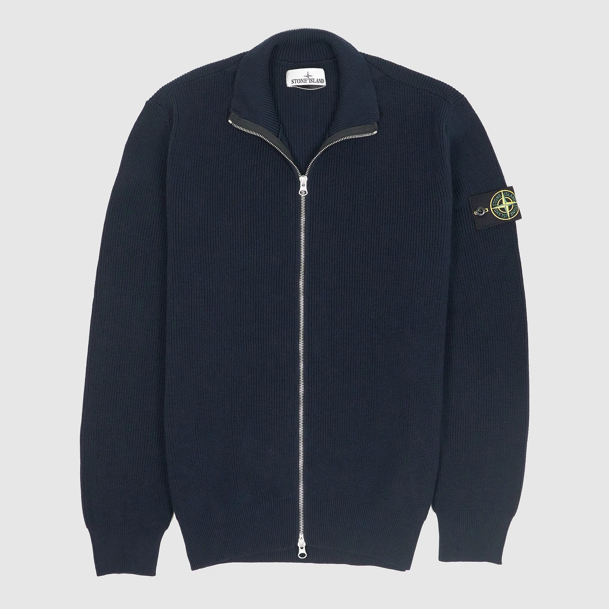 Stone Island Full Zip Collar Cardigan