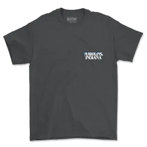 Stranger Things "Hawkins, Indiana" – Crewneck Tee