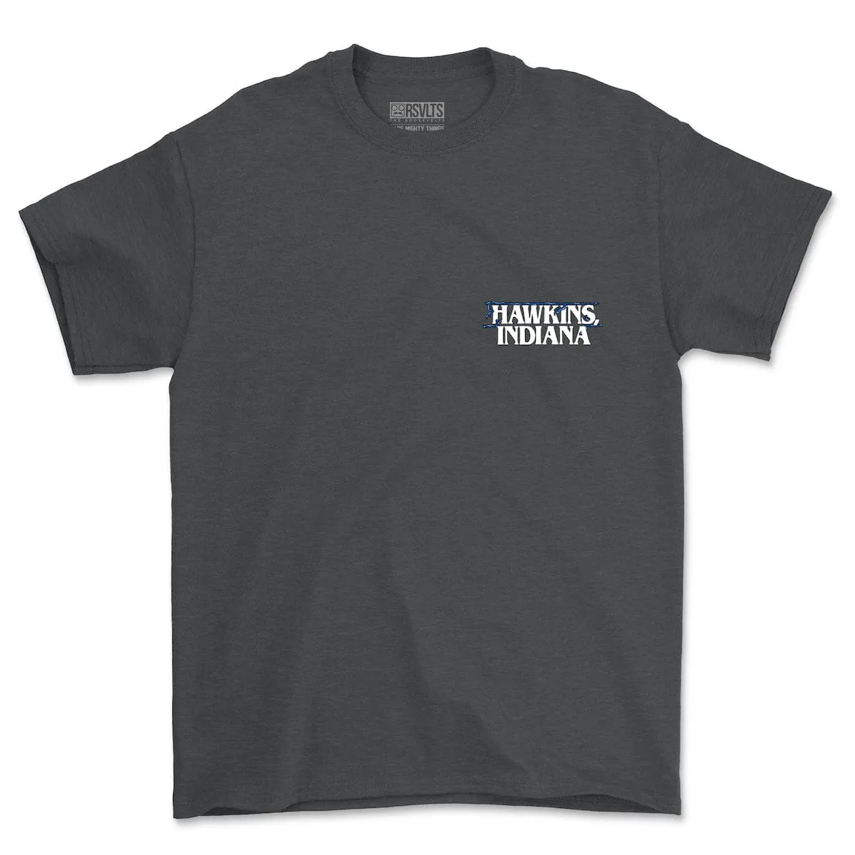 Stranger Things "Hawkins, Indiana" – Crewneck Tee
