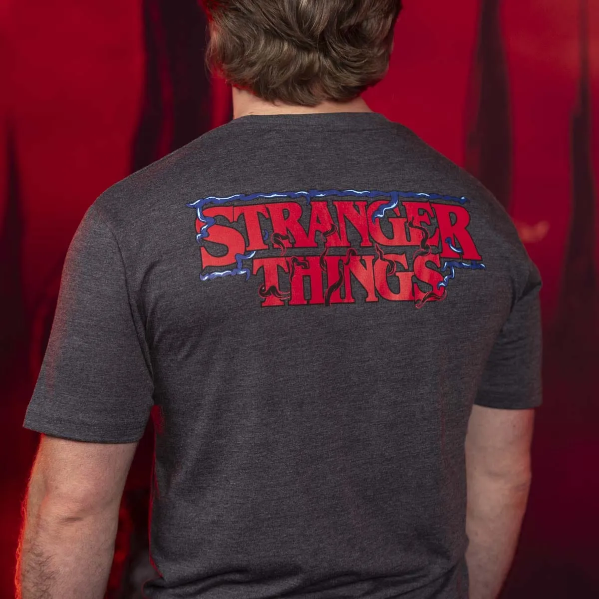 Stranger Things "Hawkins, Indiana" – Crewneck Tee