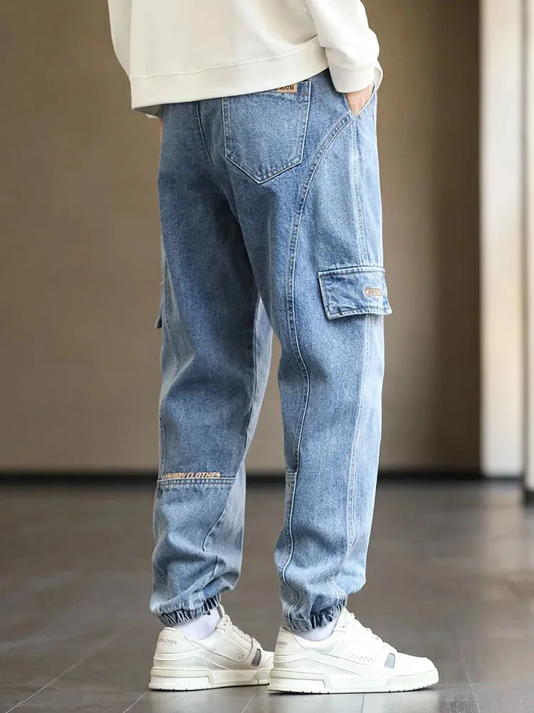 StreetStyle FlexDenim Herren Cargo Jogger Jeans