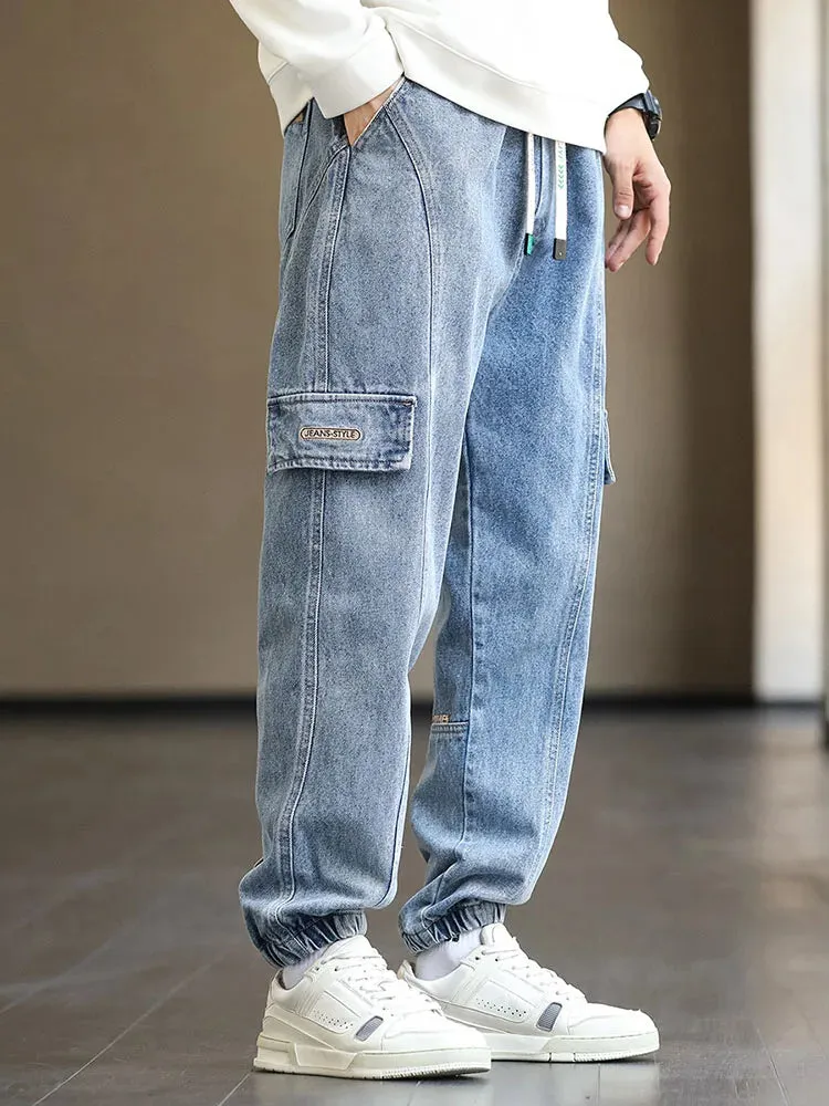 StreetStyle FlexDenim Herren Cargo Jogger Jeans