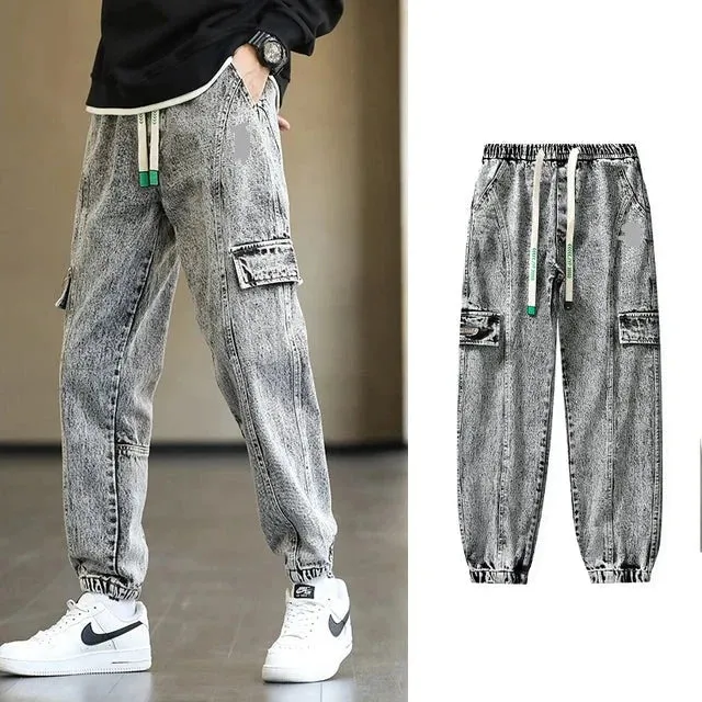 StreetStyle FlexDenim Herren Cargo Jogger Jeans
