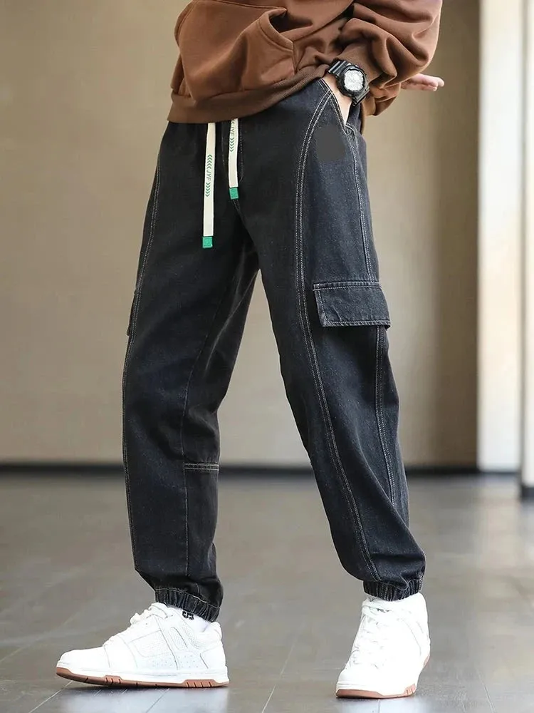 StreetStyle FlexDenim Herren Cargo Jogger Jeans