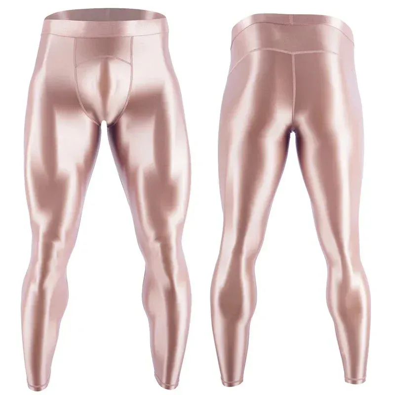 Stretch Shiny Sports Leggings