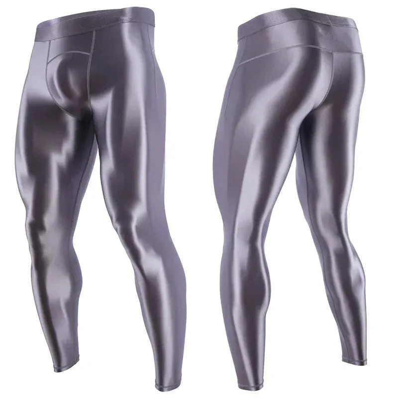 Stretch Shiny Sports Leggings