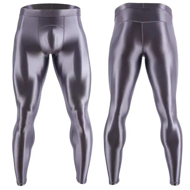 Stretch Shiny Sports Leggings