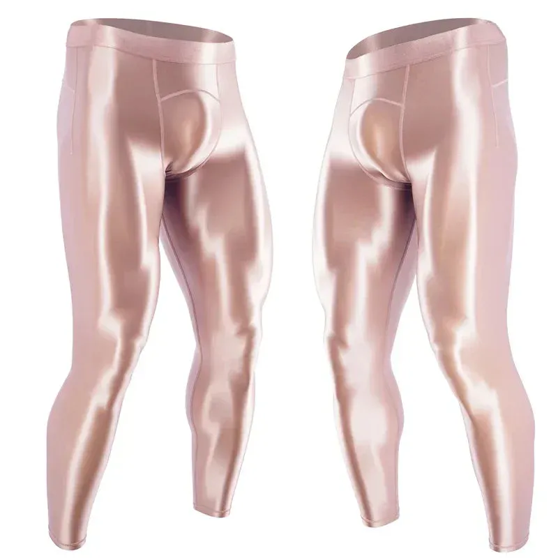 Stretch Shiny Sports Leggings