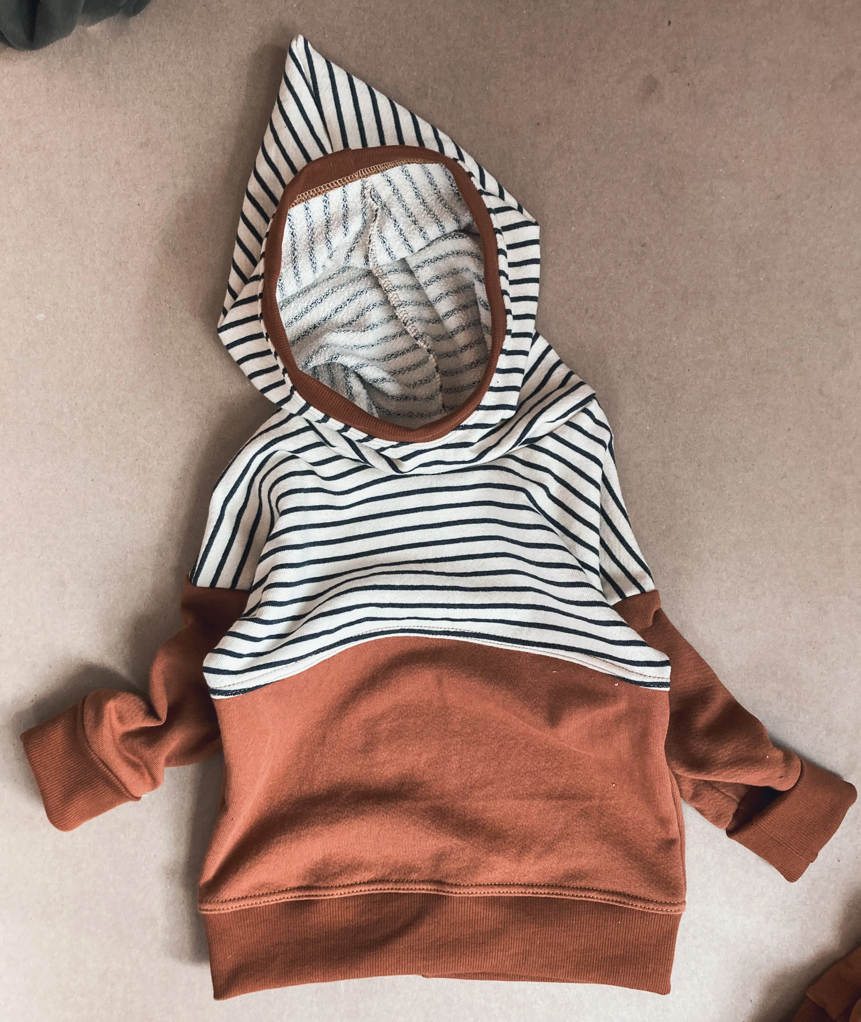 Stripe Scuba Hoodie