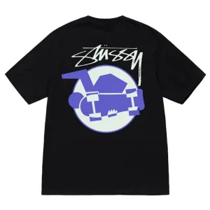 Stussy Skateman T-Shirt Black