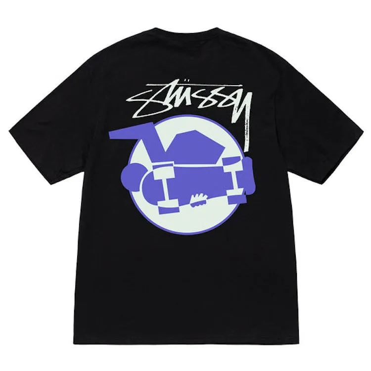 Stussy Skateman T-Shirt Black