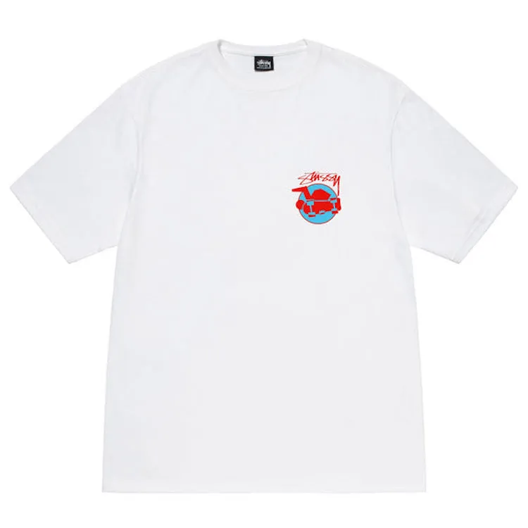 Stussy Skateman T-Shirt White