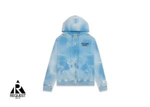 Sun Faded Zip Up "Blue"