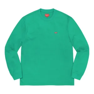 Supreme Small Box L/S Tee (SS21)- Teal