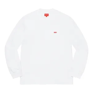 Supreme Small Box L/S Tee (SS21)- White