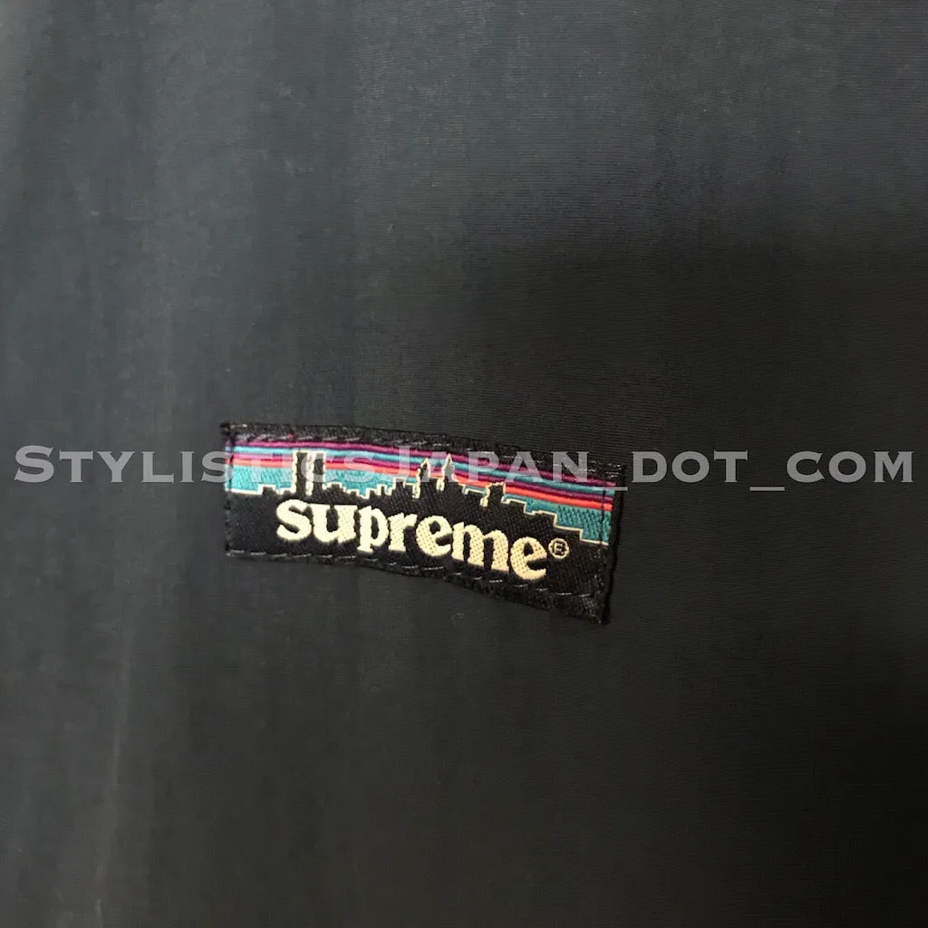 Supreme Vintage 'Patagonia' Nylon Zip-up Jacket Navy L