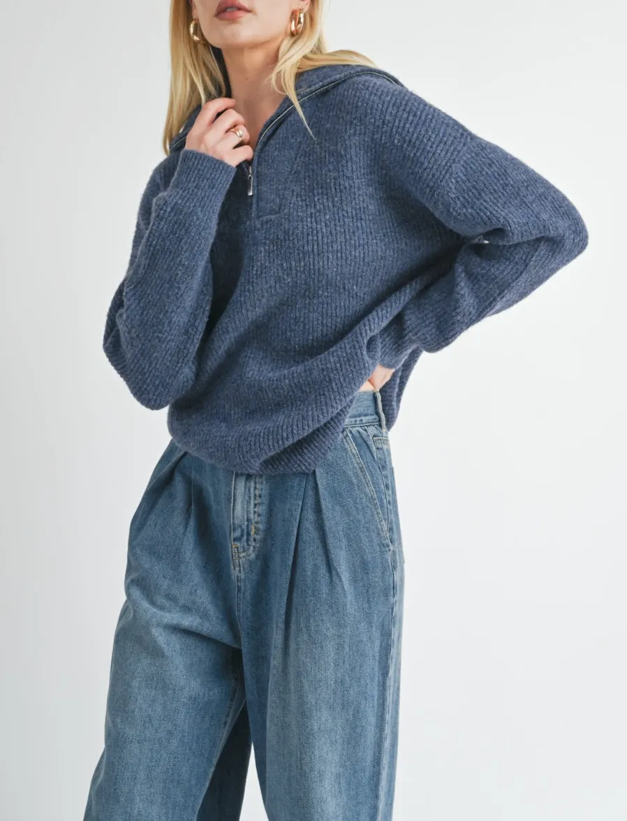 Suzy Sweater -- Midnight