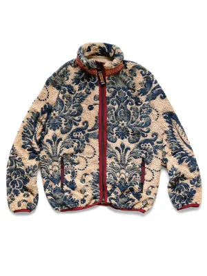 [S~XL] DS! Kapital Damask Fleece Zip Up Jacket