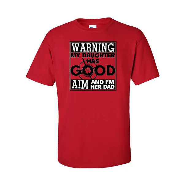 T-Shirts Shooting Dad