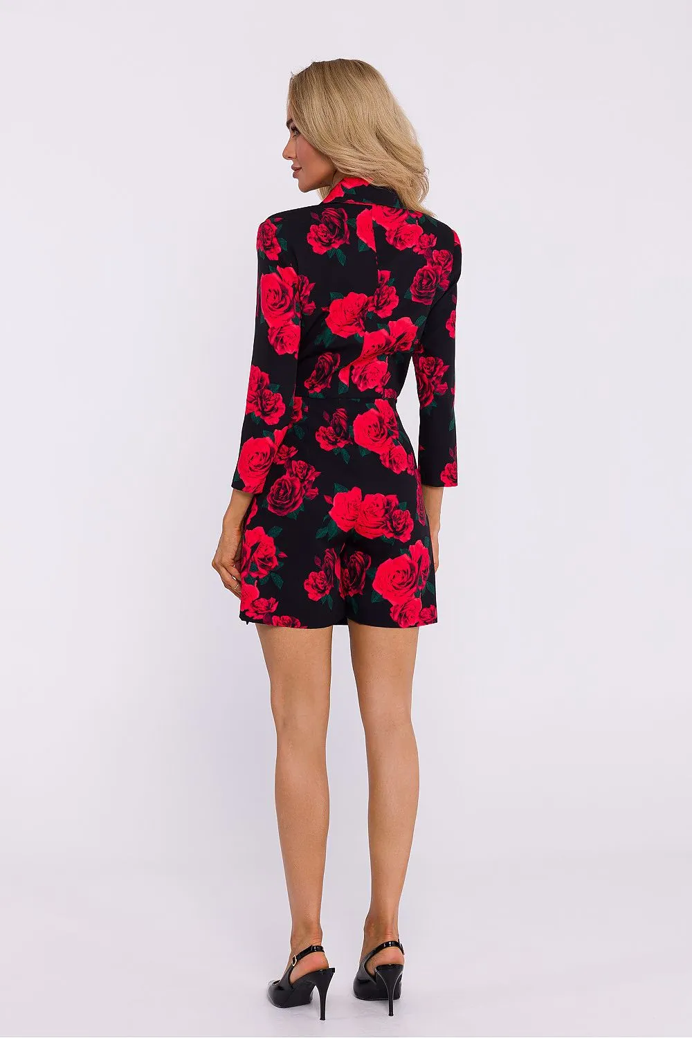 Tailored Jacket-Cut Jumpsuit