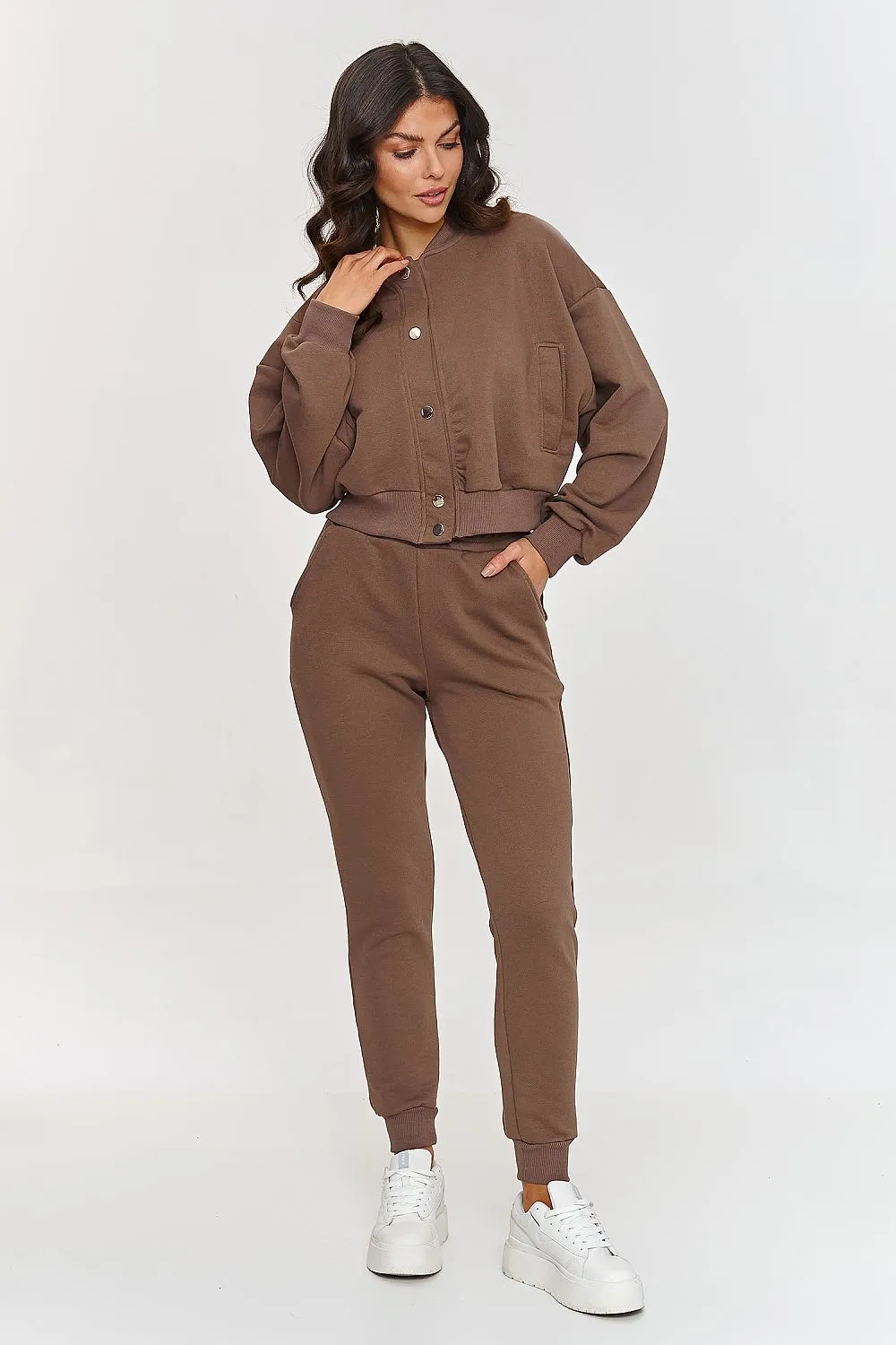 Tailored Ribbed Bomber Ensemble