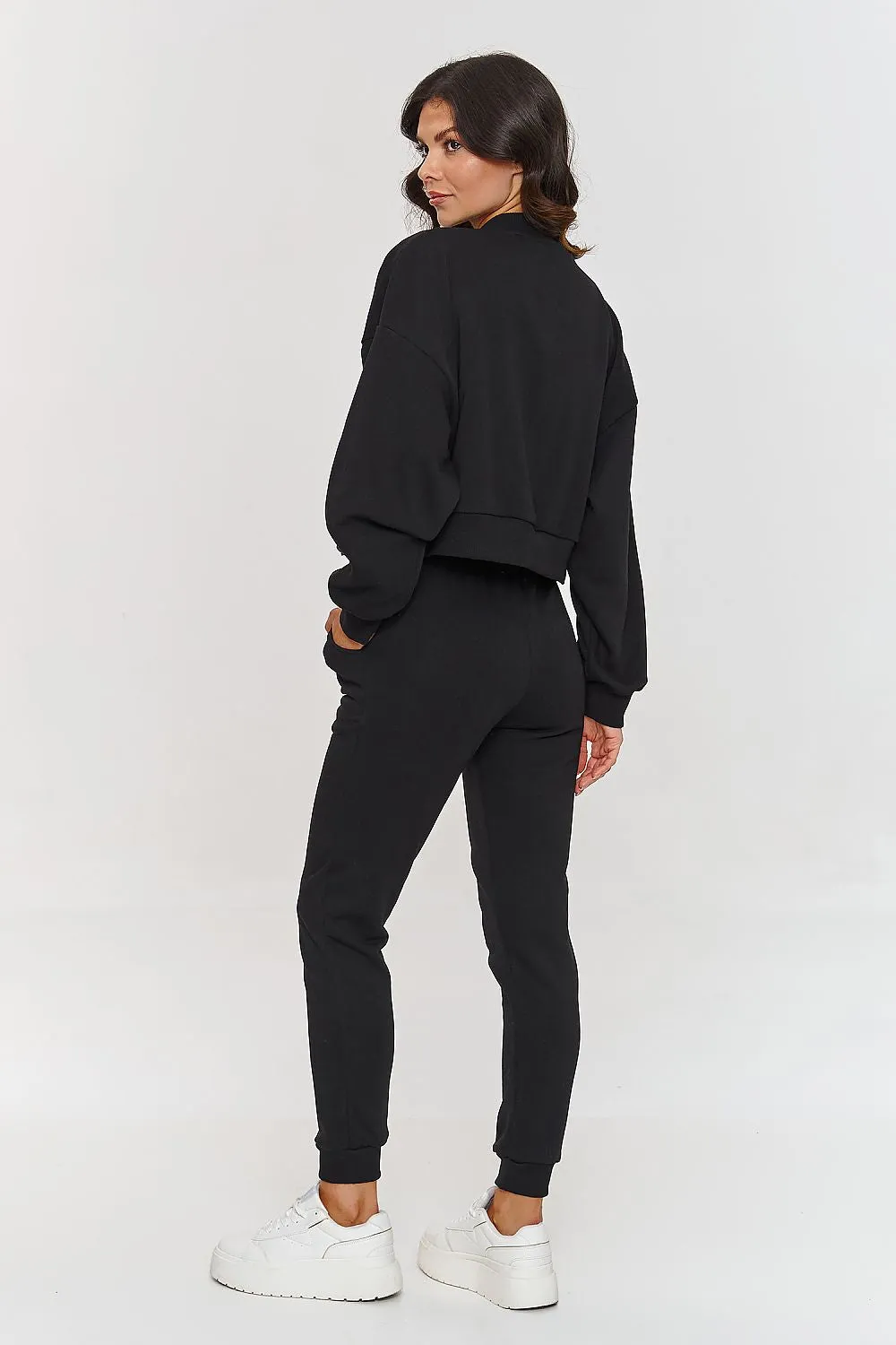 Tailored Ribbed Bomber Ensemble