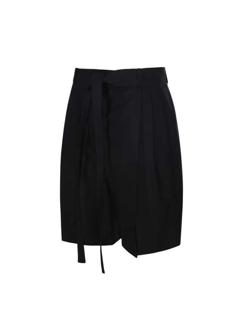 Tailored Shorts With Belt