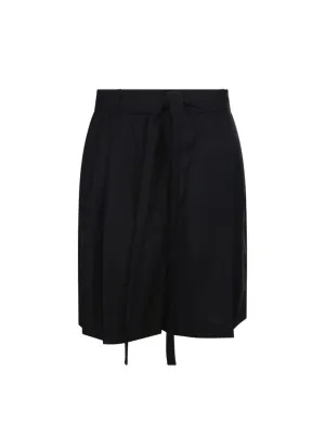 Tailored Shorts With Belt