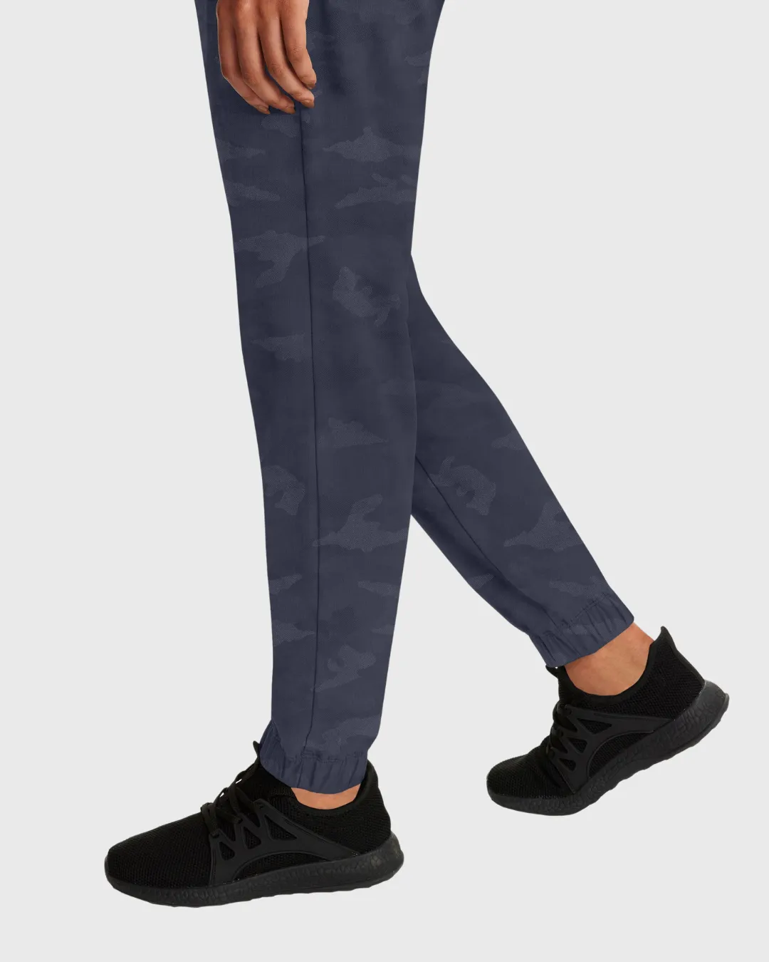 Tate Women's Camo Jogger Scrub Pant - Pewter - 9350 (3XL Only)