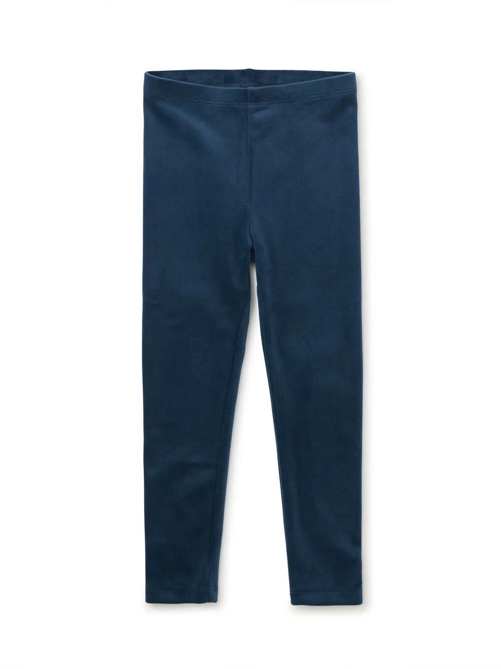 Tea Girls Velour Bedford Blue Leggings