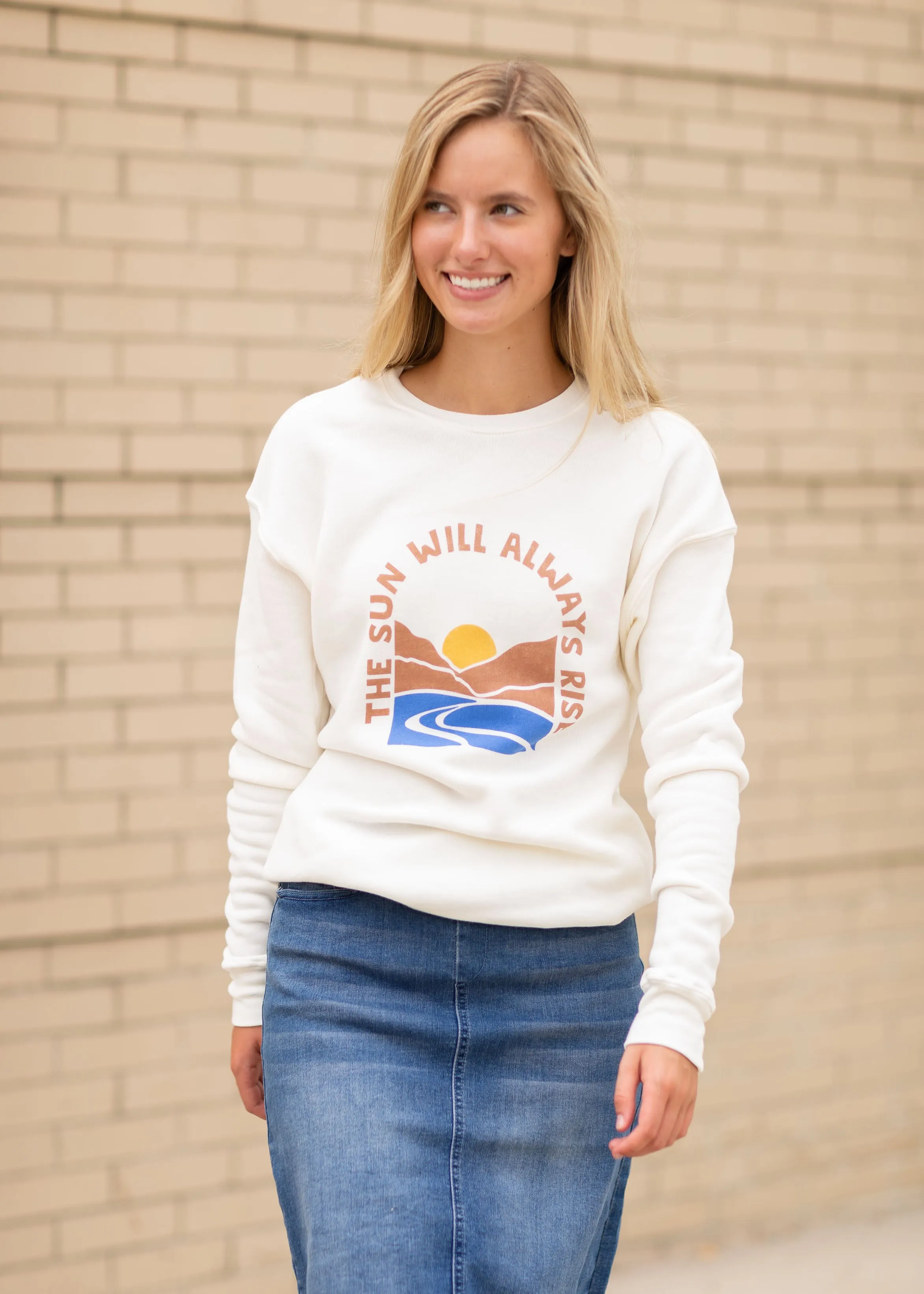 The Sun Will Always Rise Sweatshirt - FINAL SALE