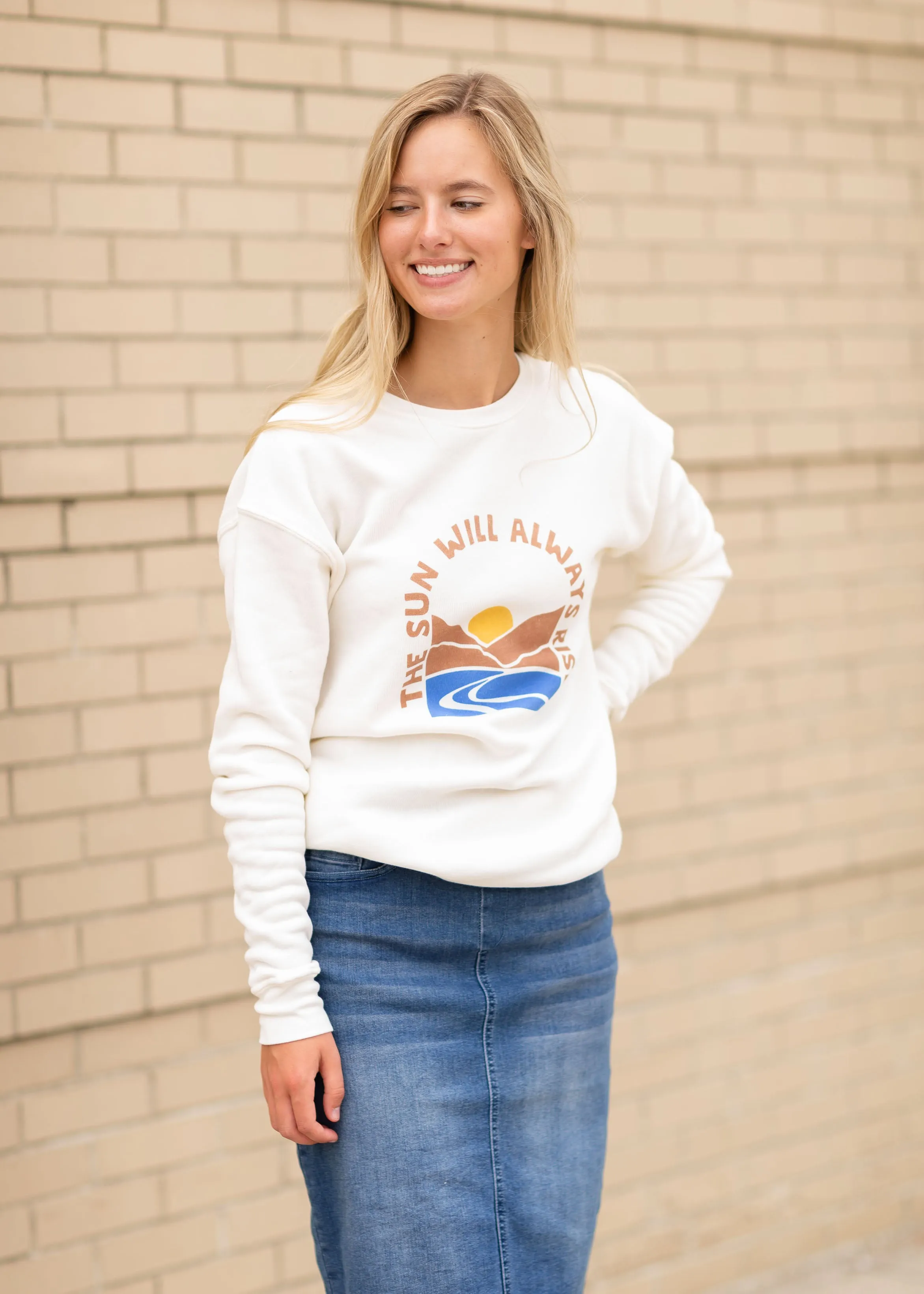 The Sun Will Always Rise Sweatshirt - FINAL SALE