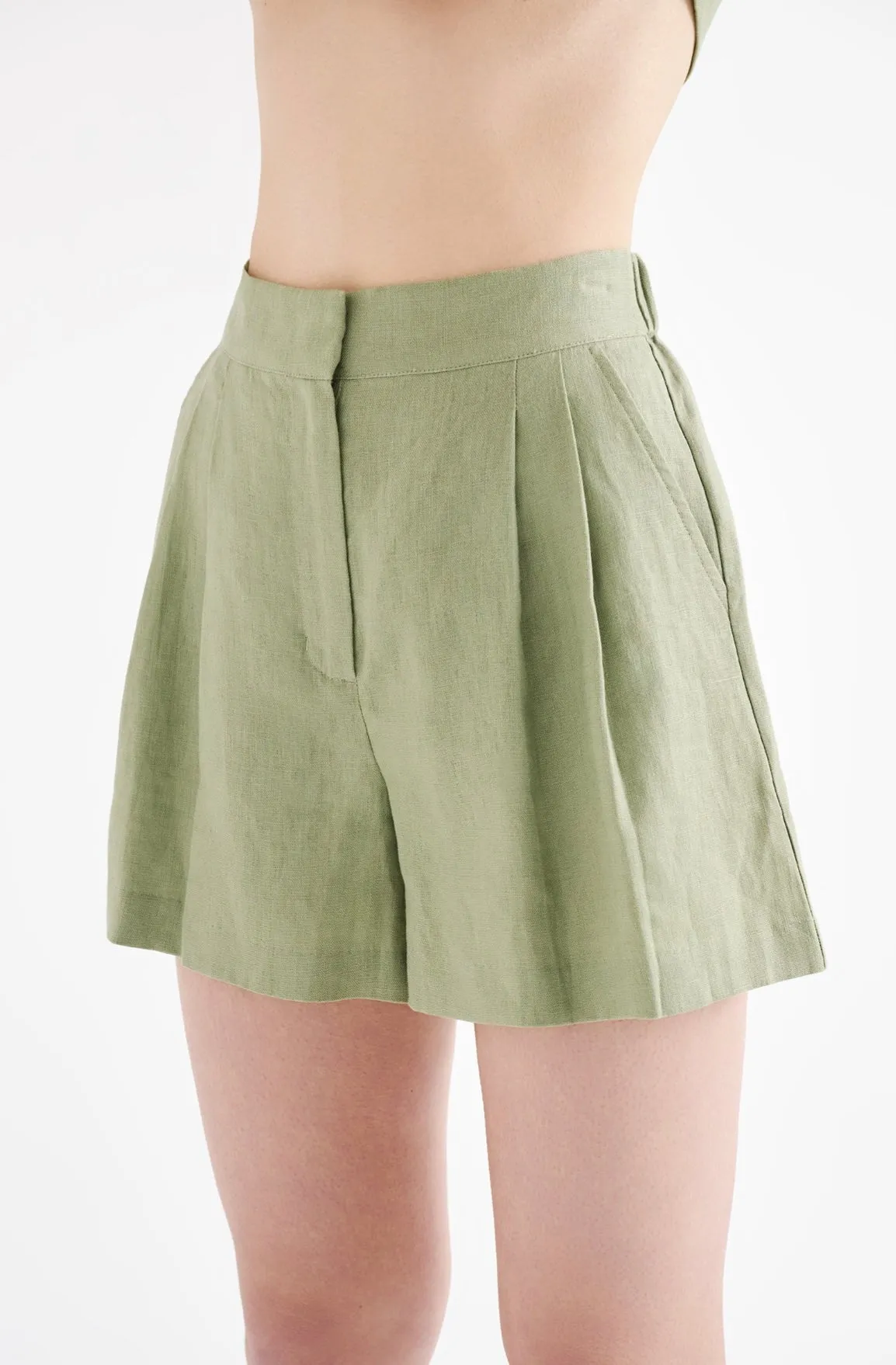 Thilda Tailored Short SAGE