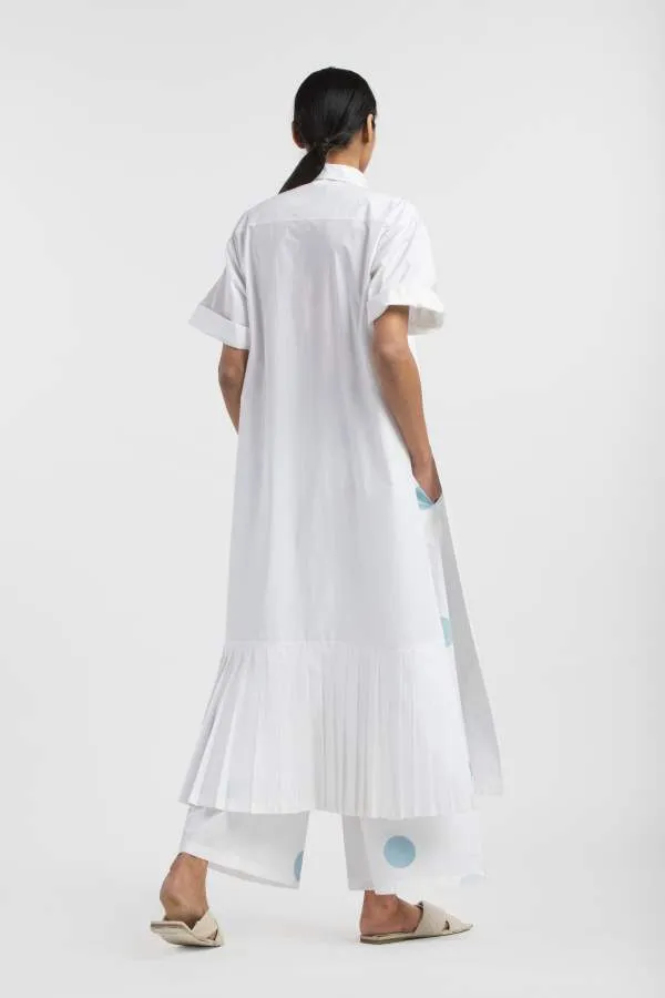Three  I   Bottom Pleat Shirt  I  Braod Bottom Pant