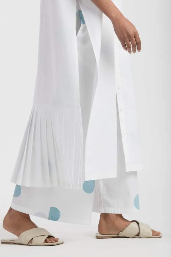Three  I   Bottom Pleat Shirt  I  Braod Bottom Pant
