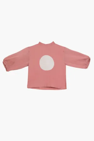 Three  I   Circle Top 100% Cotton Poplin